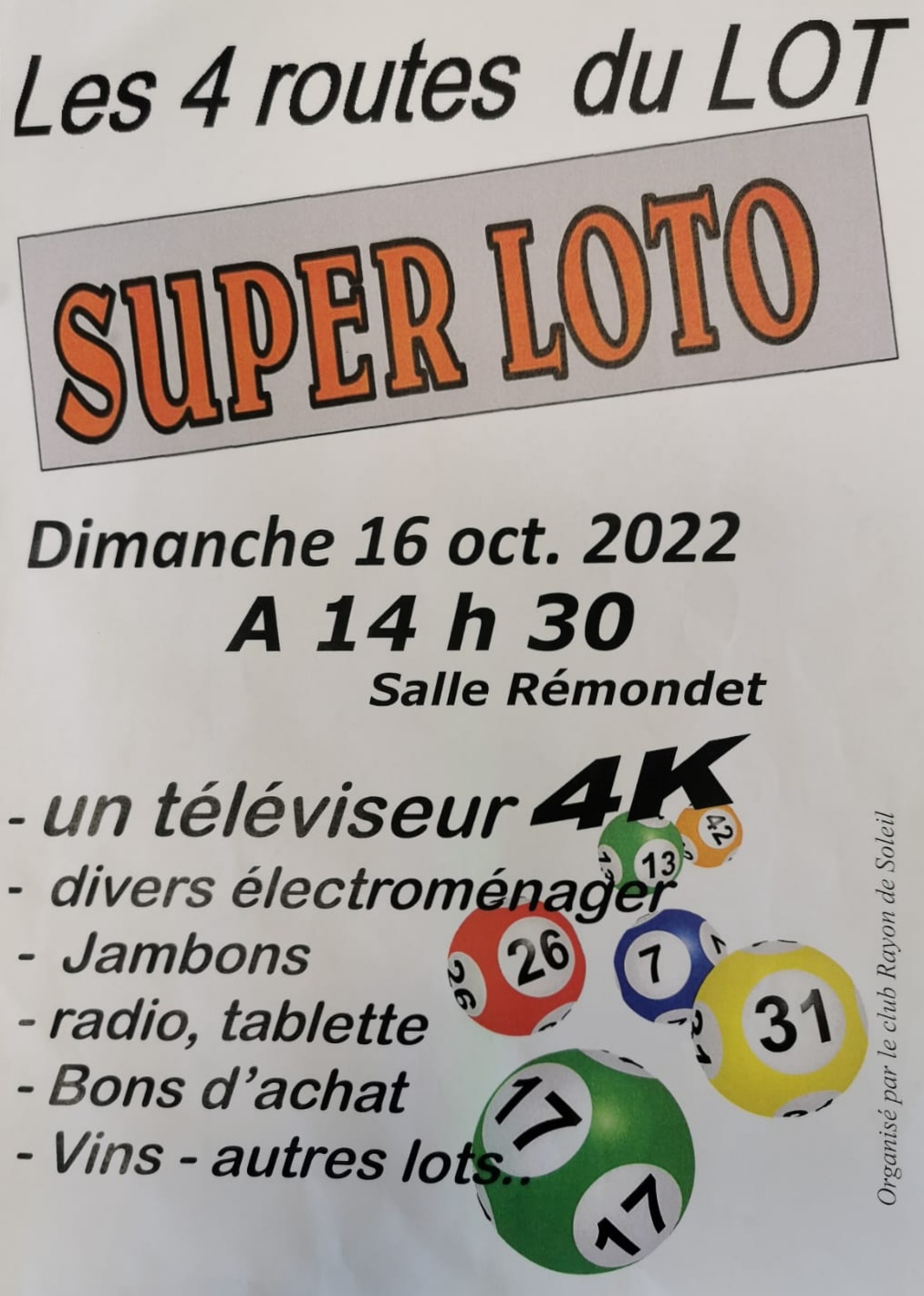 Super Loto du Vignon