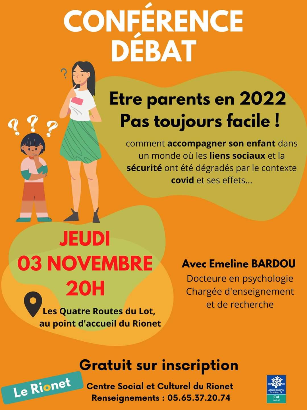 Conférence - Débat - Etre parent en 2022