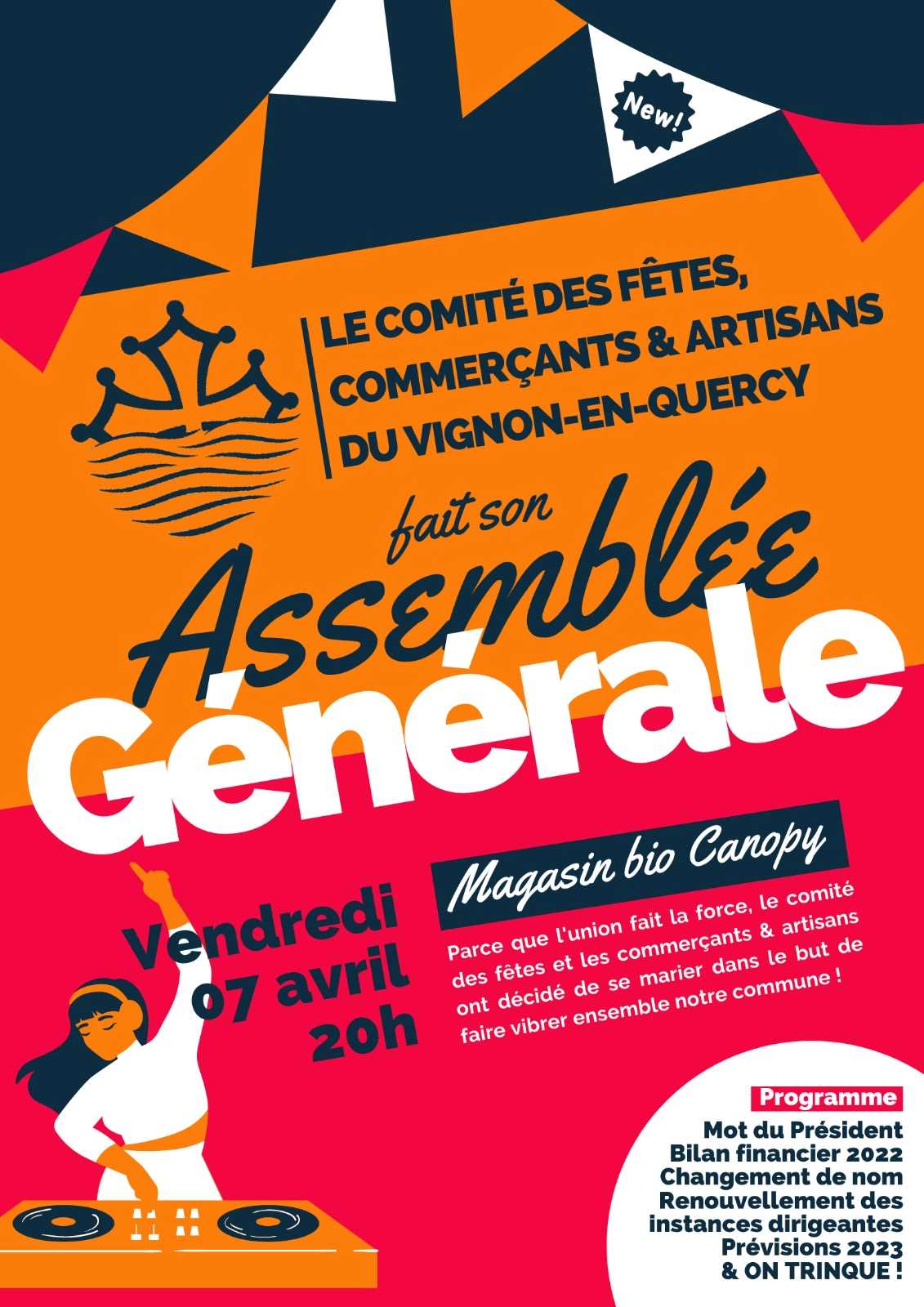 Assemblée Générale des Commerçants