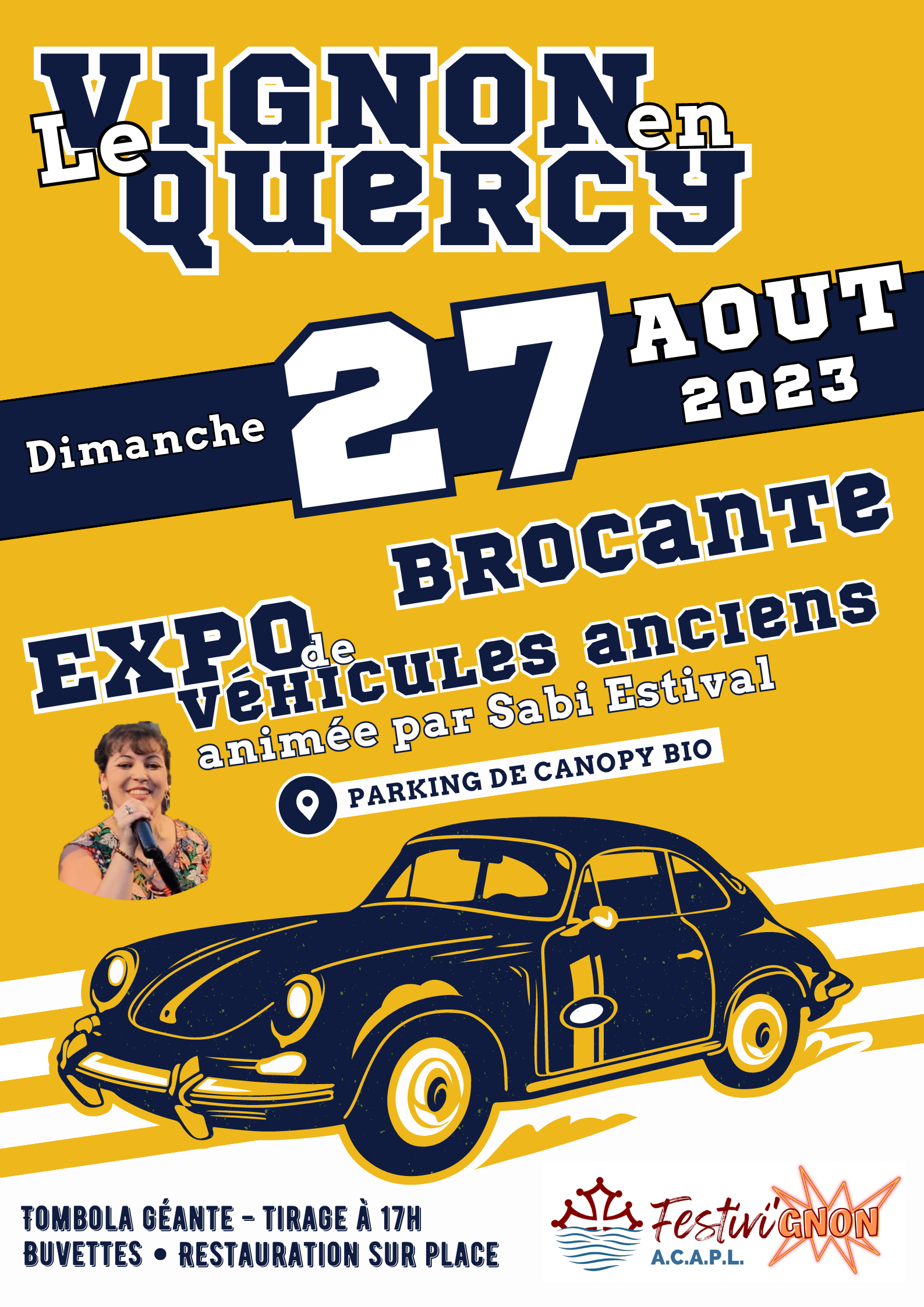 Brocante - Expo de véhicules anciens - 27 aout