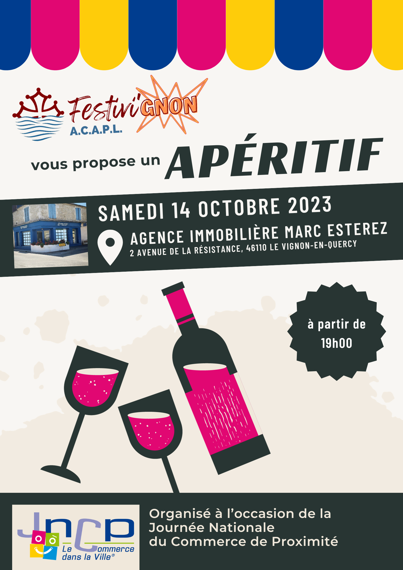 Affiche 14.10 Apéritif
