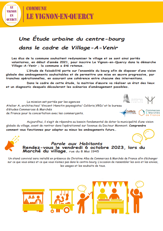 Affiche VAV Marché