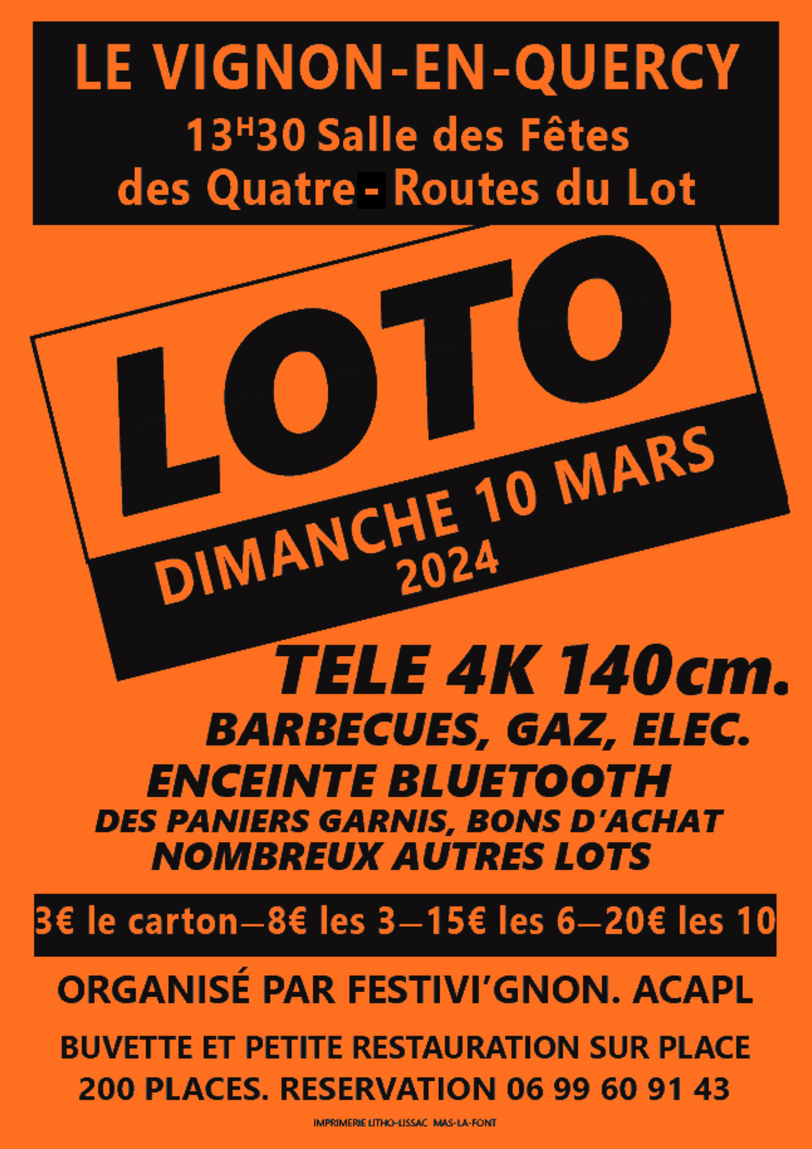 Loto 2024 - Festivi'gnon