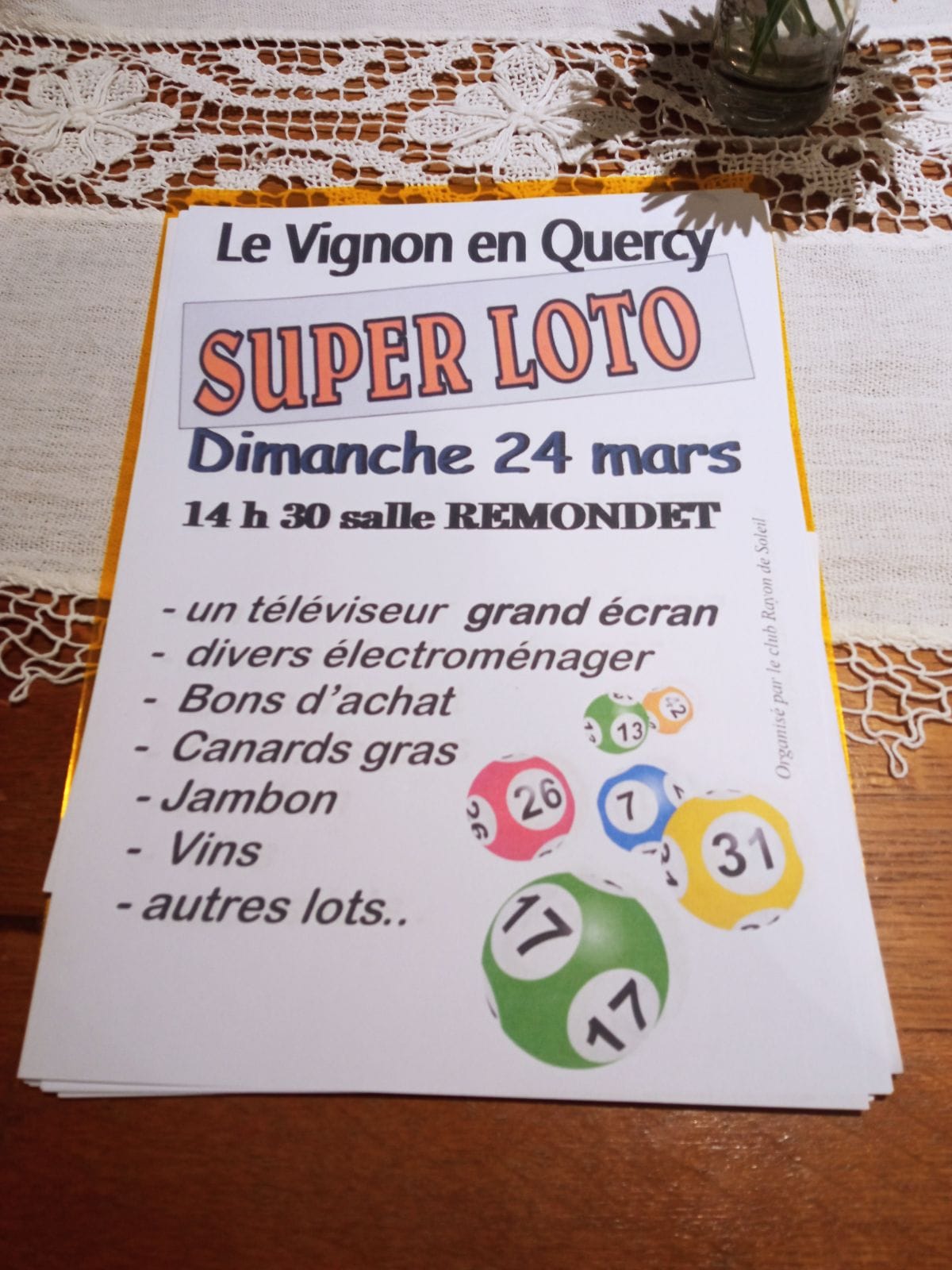 Loto Rayon de Soleil