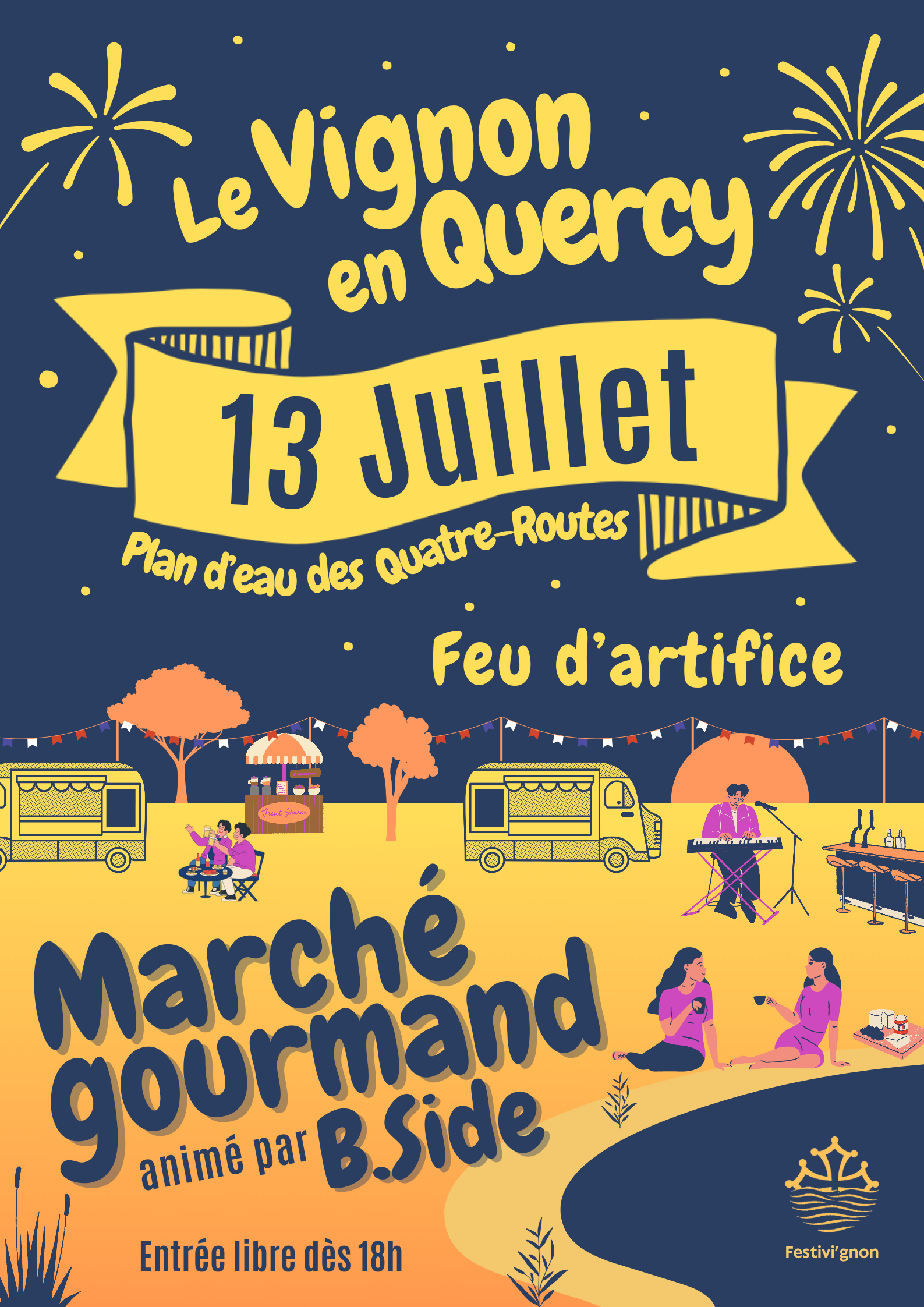 Affiche 13 juillet 2024