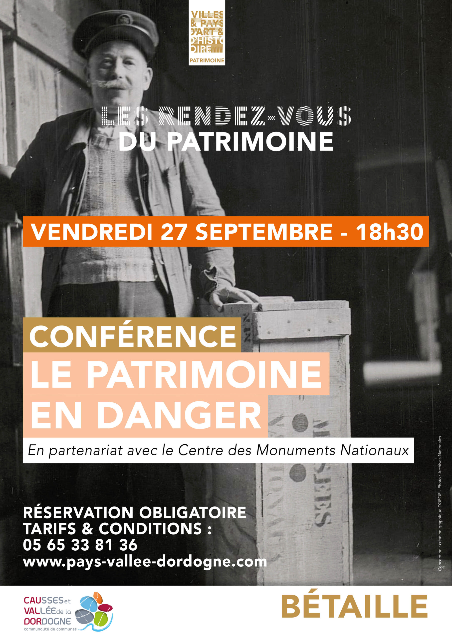 Affiche - Conférence Bétaille